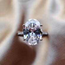 Gorgeous 925 Silver Rings for Women Cubic Zirconia Rings Jewelry Gift Size 6-10-8