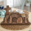 Empty Tomb Easter Scene Set Wooden Resurrection Display 1