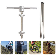 Bottom Bracket Tool for Senior Household Bike Silver 1 Set