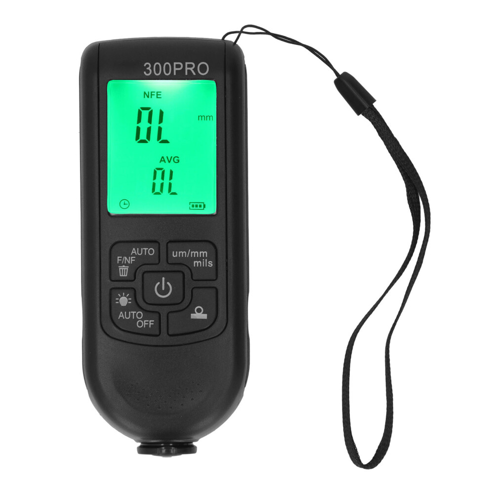 Digital Paint Thickness Gauge 0-2000Um For Vehicle Coating Tester 6951356353552