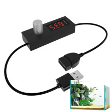 USB-timer met schakelkabel, instelbare uitschakelduur, 70 cm, energiebesparend, plug & play – compatibel met USB-apparaten