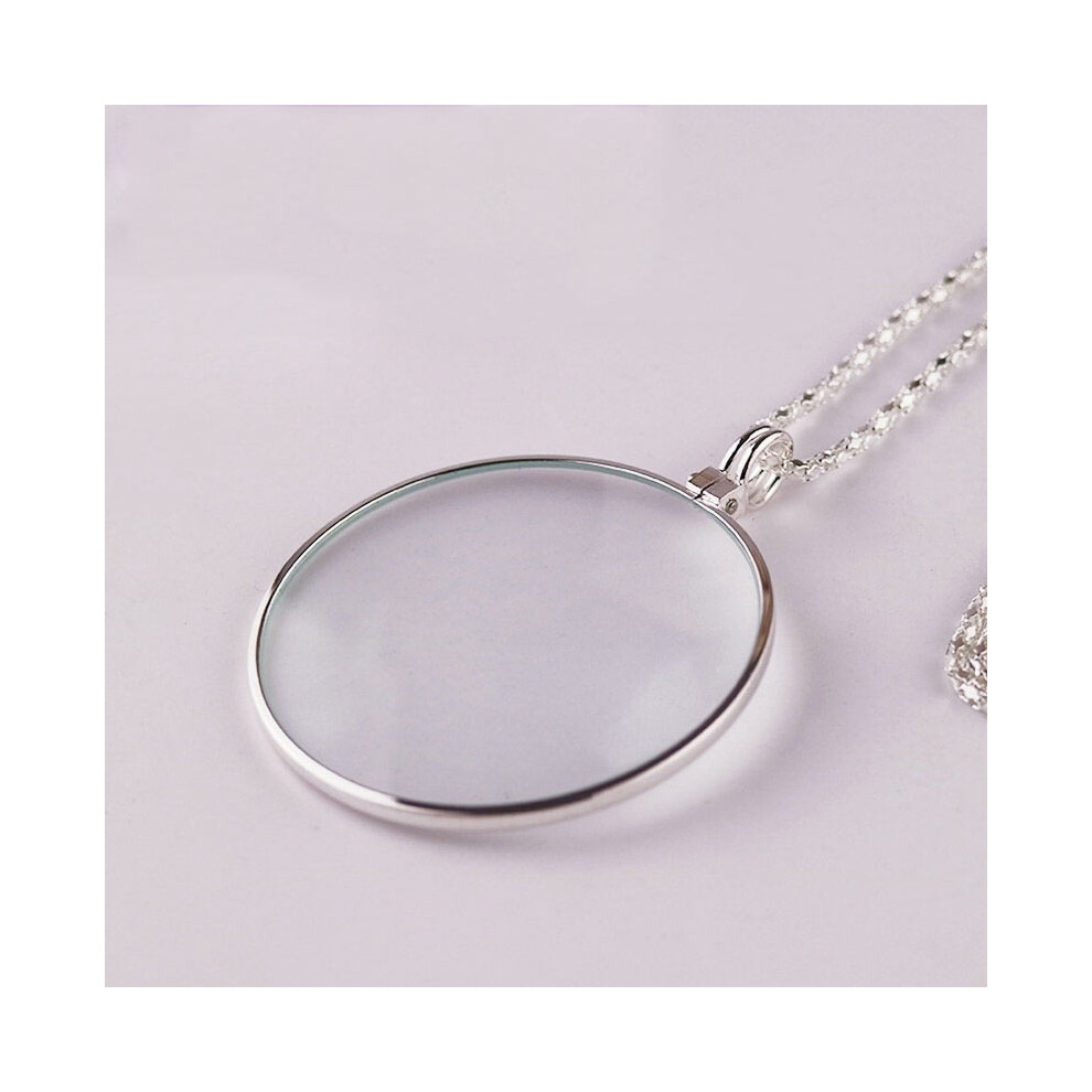 Dachuang Beauty (Dad) 5X Magnifier Pendant Necklace For Reading