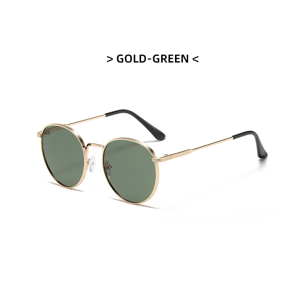 Dachuang Beauty Gold/Green ( Frame Film) Uv400 Polarized Sports Sunglasses For Men/Women