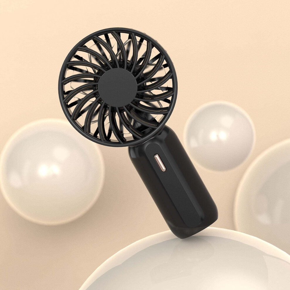 Jor Portable Usb Rechargeable Pocket Fan, 3-Speed Handheld Fan With Lanyard Â Compatible With Usb Charging 9405492484887