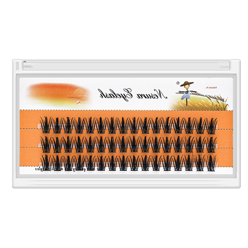 Creation-3C Black (12Mm) Senseless Grafted Eyelashes For Diy Makeup