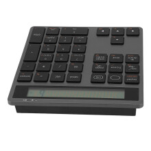 BK3633 Clavier numérique sans fil Bluetooth 2,4 GHz à 34 touches noir