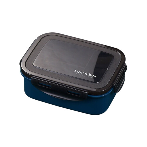 (Sapphire Blue) Korean Bento Box, Leak Proof Lunch Container