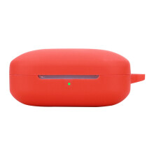(Red - Naked outfit, Enco X3i) OPPO Enco X3i Silicone Case Anti-Scratch Easy Install