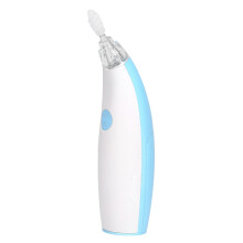 Light Emitting Electric Earwax Cleaner for Children - Safe Silicone Heads, Cute Penguin Design