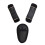 (Earl Black) Lightweight Baby Stroller Belt Pad - Easy Care 1