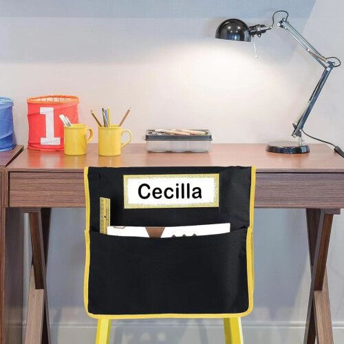6-Piece Seat Back Organizer for School Supplies