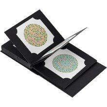 Ishihara Color Blindness Test Book with 38 Plates, Hidden Numbers & Category Design – Compatible with Vision Care Centers & Hospitals