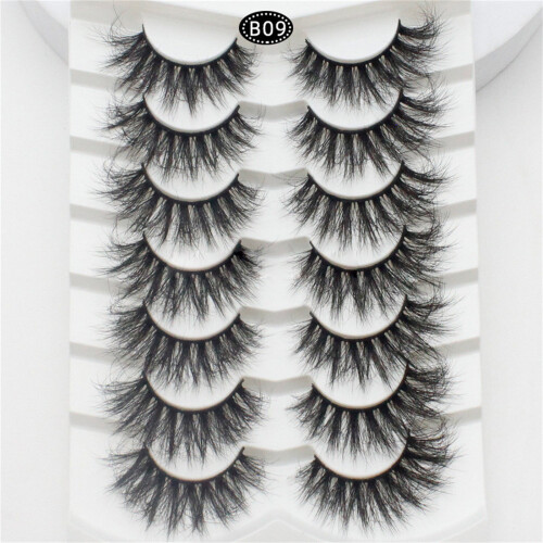 Eyelashes False Eyelashes Lashes 5 Pairs Soft Volume Eyelashes Packs for Dramatic