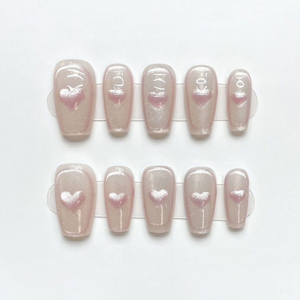 Dachuang Beauty (M) Stage-Ready Press-On Cat Eye Nails