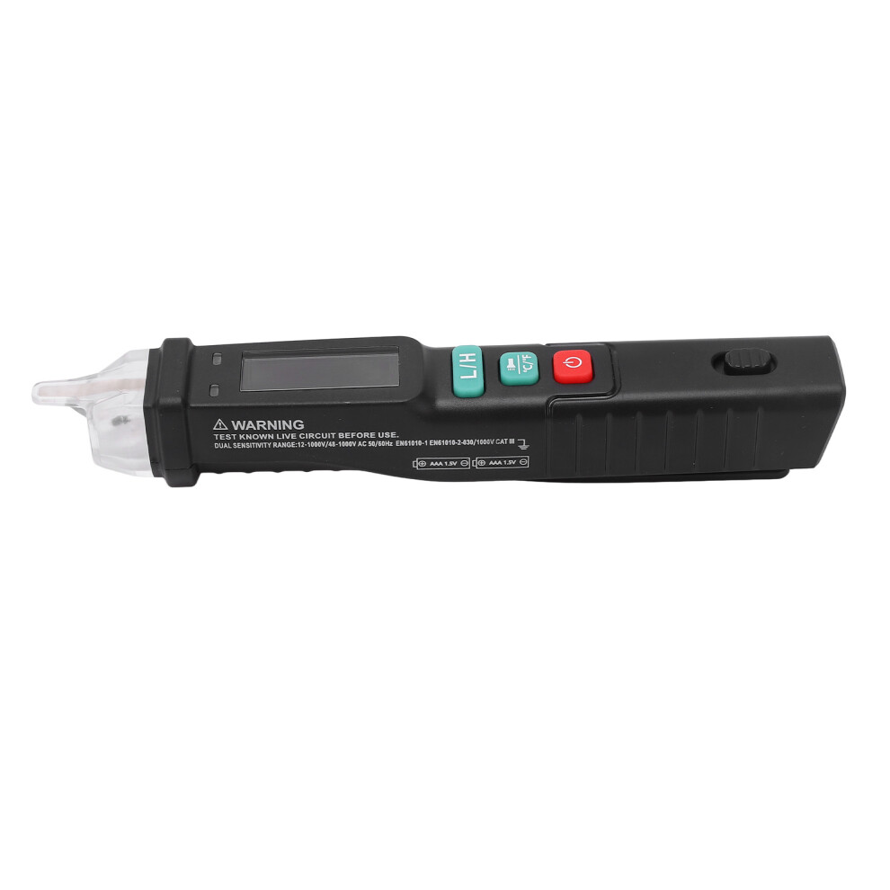 Ac Voltage Detector Pen 12Â1000V, Hd Screen, Auto Shutdown, High Sensitivity 9301387644261