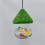 Bird Feeder Set - Flocked House Style with Chains, 2 pcs 4