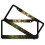 Cat License Plate Frames Aluminum Shamrock 2PC 2