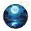 Blue Celestial Glow Moon Star Christmas Ornament 1 Pack 5