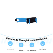 (Blue) Universal Steering Wheel Phone Mount - Hands-Free Holder