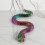 (6 LED Cold White, 45cm) 3D Printed Snake Toy - Multi-Jointed Desktop Decor 3