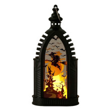 LED Halloween Lanterns – Decorative Electronic Candle Lamps for Horror Atmosphere, Party & Festival Decor (Compatible with Indoor Use)