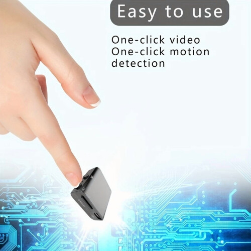 1PC Smart HD Security Camera with Night Vision, Motion Detection, Built-in Battery & Loop Recording (No SD Card) 1