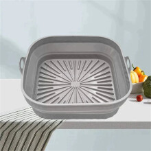 Foldable BBQ Mat for Air Fryer, Oven & Camping – Reusable Non-Stick Silicone Baking Pad, Heat-Resistant Cooking Sheet