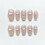 (S) Stage-Ready Press-On Cat Eye Nails 2
