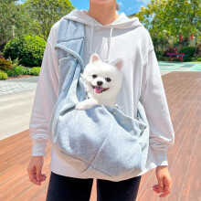Durable Colorful Pet Backpack Carrier, Portable Crossbody Bag for Dogs & Cats, Thick Strap, Soft Travel Bag – 65x75cm, Compatible with Small to