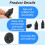 Self-Sealing Rubber Tire Plugs 60 pcs (30L+30S) 5