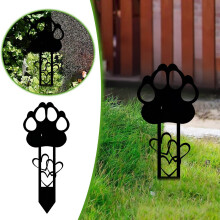 Pet Memorial Garden Stake – Metal Dog Grave Marker, Waterproof Outdoor Plaque, Personalized Remembrance Gift, Compatible with Dogs
