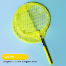 3-Pcs Pool Skimmer Net with Pole, Retractable Deep Fine Mesh Bag, 33.46" Total Length, Hot Tub & Pool Cleaning