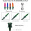 30FT 150-Light Mini Christmas String Lights, UL-Certified, Multi-Colored, Indoor/Outdoor Use 3