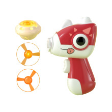 Dinosaur Spinning Top Toy with Handgun Launcher 5 Discs