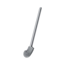 Dead Corner Cactus Toilet Brush with Holder, Long Handle Silicone Brush – Compatible with Standard Fixtures