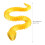 (Gold, 45cm) 3D Printed Snake Toy - Multi-Jointed Desktop Decor 1