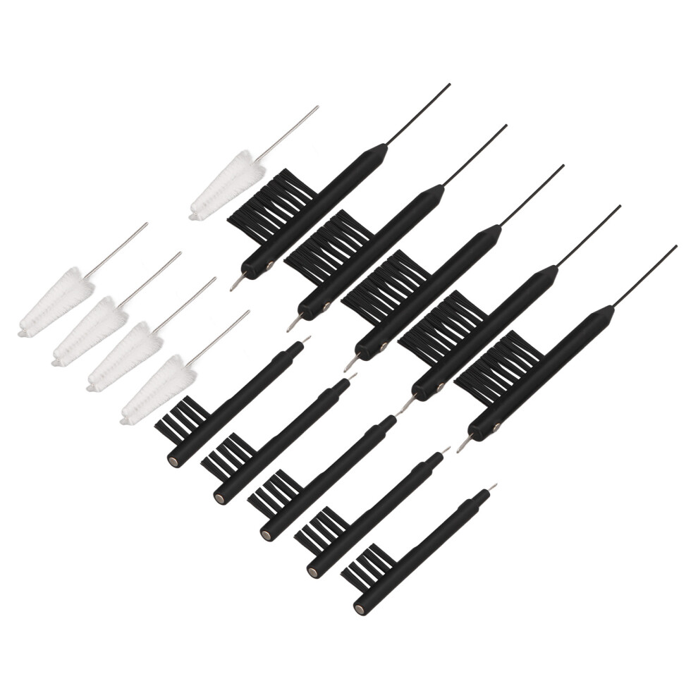 Hearing Amplifier Cleaning Tools Set, ABS Earwax Removal Brush Kit