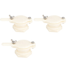Beekeeping Equipment Tool Stainless Steel Screw Seal Honey Gate Valve Food Grade Plastic Nylon Honey Extractor Tap Safe Reliable Honey Flow Control