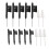 Hearing Amplifier Cleaning Tools Set, ABS Earwax Removal Brush Kit 2