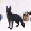 Hund Tiermodell, Kunststoff, 20cm, Dekoration 9