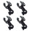 COMEET Crutch Holders Set 4 Pcs 90/360 Degree 1