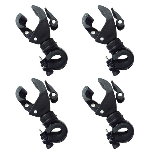 COMEET Crutch Holders Set 4 Pcs 90/360 Degree