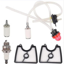 Fuel Line Kit Air Filter Kit Adjustment Replaces for Husqvarna 125B 125BX