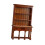 1/12 Dollhouse Bookcase DIY Vertical Bookcase for Office Study Room Entryway 2