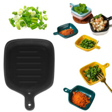 Black Ceramic Dipping Bowl 1pc – for Soy, Tomato Sauce, BBQ, Chips, Fruit – Compatible with Spring Park