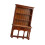 1/12 Dollhouse Bookcase DIY Vertical Bookcase for Office Study Room Entryway 4