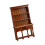 1/12 Dollhouse Bookcase DIY Vertical Bookcase for Office Study Room Entryway 5
