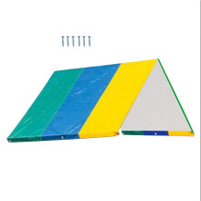 Kids Windproof Outdoor Playgrounds Canopy Replacement Sun Protective 210D Fabric Easy to Maintenance Cover for Backyards
