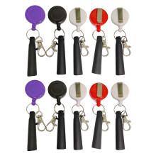 10Pcs Retractable Pull Pen Holder Badge Reel Pen Holder with Belt Clip for Nurse Healthcare Worker Lanyard Pencil Holder