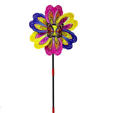 Colorful Handheld Windmill for Patio, Lawn & Garden Decoration – Butterfly Wind Spinner, Compatible with Outdoor Use